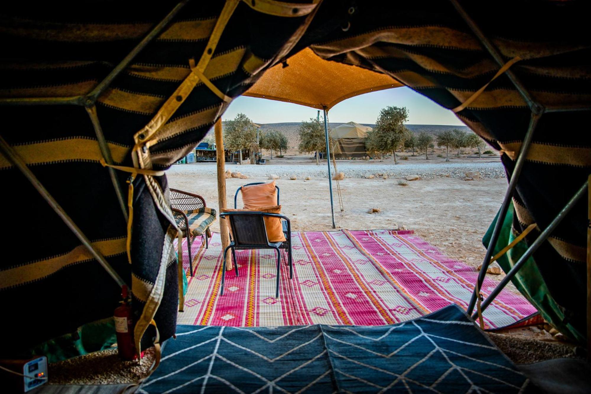 Skyline Eco-Camp Hotel Mitzpe Ramon Exterior foto